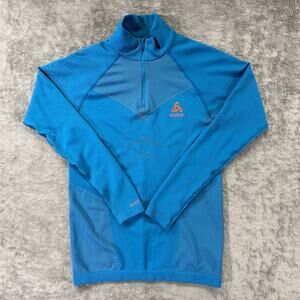 Odlo Women’s The Performance Warm Baselayer Half-Zip Outdoors Running Workout